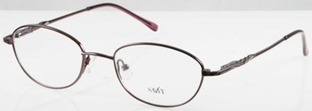 Savvy Savvy SV0329 Single Vision Prescription Eyeglasses - 50 mm Lens Diameter SV032950N85