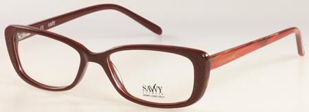 Savvy Savvy SV0385 Single Vision Prescription Eyeglasses - 53 mm Lens Diameter SV038553U87