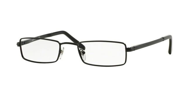 Sferoflex Sferoflex SF2269 Single Vision Prescription Eyeglasses 136-54 - Matte Black Frame