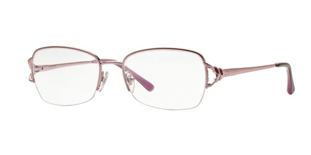 Sferoflex Sferoflex SF2575 Bifocal Prescription Eyeglasses 490-53 - Shiny Pink Frame