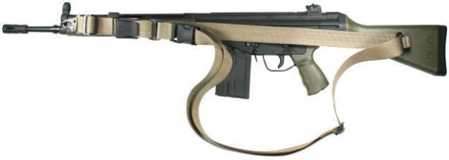 Specter Gear Specter Gear SOP Sling, Ambidextrous - Coyote - HK MP5, HK 53, HK91, HK93, HK94 Fixed Stock