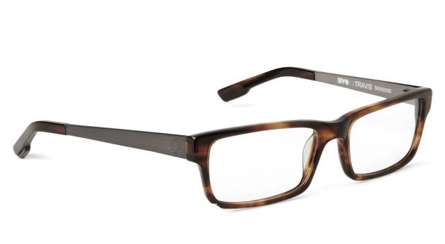 Spy Optic Spy Optic Travis Single Vision Prescription Eyeglasses, Cuban Smoke Frame-SRX00080SV