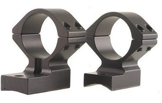 Talley Talley 930702 Low Rings & Base Set Winchester 70 1'' Style Black Finish