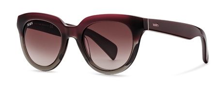 Tod's Tod's TO0117 Single Vision Prescription Sunglasses TO01175084Z - Lens Diameter 50 mm, Frame Color Shiny Light Blue