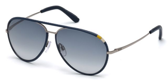 Tod's Tod's TO0150 Progressive Prescription Sunglasses TO01505789V - Lens Diameter 57 mm, Frame Color Turquoise