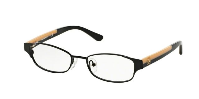 Tory Burch Tory Burch TY1037 Bifocal Prescription Eyeglasses 3009-50 - Black Cream Frame