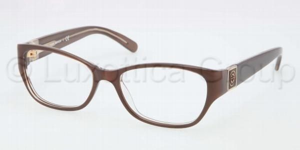 Tory Burch Tory Burch TY2022 TY2022 Bifocal Prescription Eyeglasses 933-5316 - Brown Frame, Demo Lens Lenses