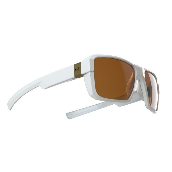 Under Armour Under Armour Recon Bifocal Prescription Sunglasses, Crystal Clear/Shiny White Frame U8600044-5221BI