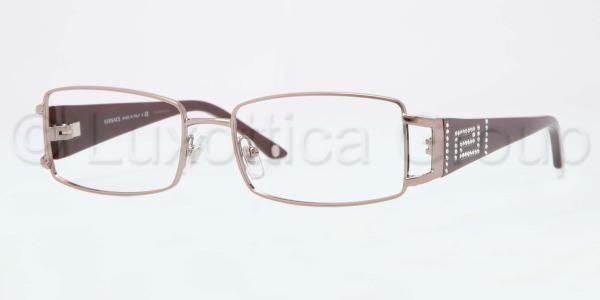 Versace Versace VE1163B Bifocal Prescription Eyeglasses 1333-5216 - Plum Frame