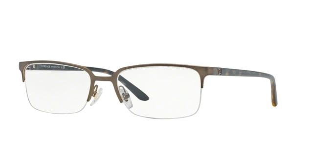 Versace Versace VE1219 Progressive Prescription Eyeglasses 1325-54 - Matte Brass Frame