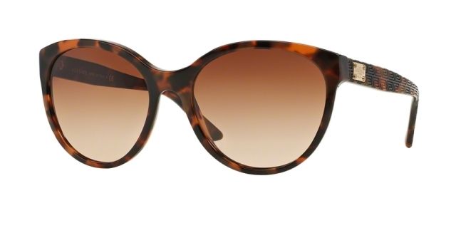 Versace Versace VE4282 Single Vision Prescription Sunglasses VE4282-944-13-57 - Lens Diameter 57 mm, Frame Color Havana