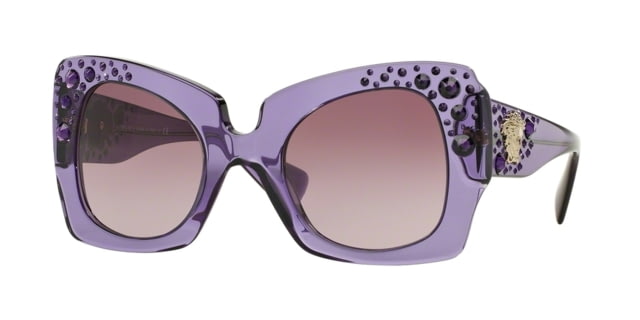 Versace Versace VE4308B Progressive Prescription Sunglasses VE4308B-51608H-52 - Lens Diameter 52 mm, Frame Color Transparent Violet
