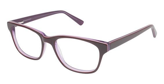 Visions Visions 205 Bifocal Prescription Eyeglasses - Frame Burgundy / Purple, Size 51/17mm VIVISION20503