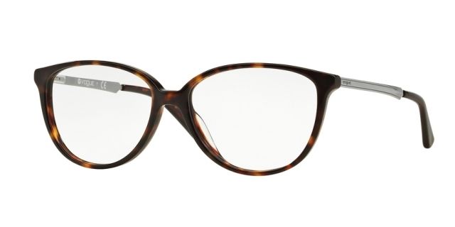 Vogue Vogue VO2866 Single Vision Prescription Eyeglasses W656-55 - Dark Havana Frame