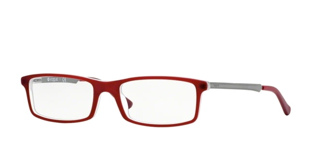 Vogue Vogue VO2867 Single Vision Prescription Eyeglasses 2180S-54 - Top Matte Bordeaux Transp Frame