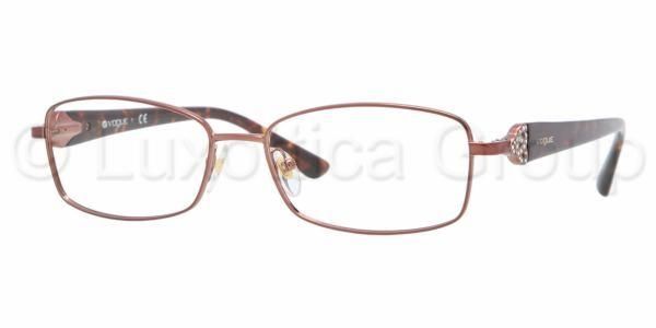 Vogue Vogue VO3845B Progressive Prescription Eyeglasses 811-5216 - Brown Frame