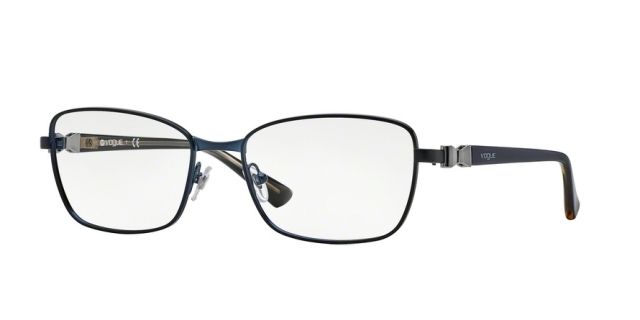 Vogue Vogue VO3938 Progressive Prescription Eyeglasses 935S-54 - Matte Blue Frame