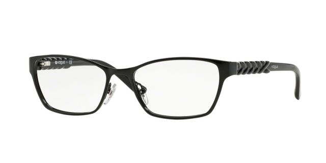 Vogue Vogue VO3947 Single Vision Prescription Eyeglasses 352-54 - Black Frame