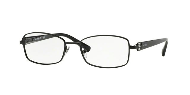Vogue Vogue VO3961B Single Vision Prescription Eyeglasses 352-54 - Black Frame