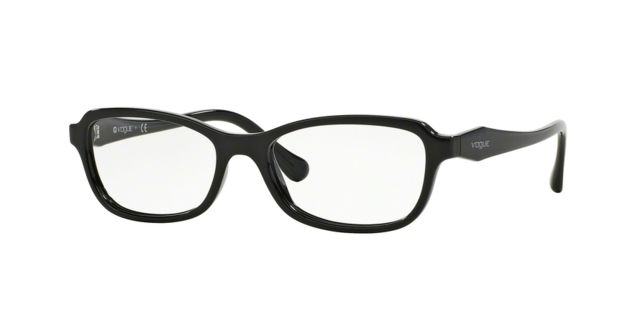 Vogue Vogue WAVED TEMPLE VO2958 Single Vision Prescription Eyeglasses W44-51 - Black Frame