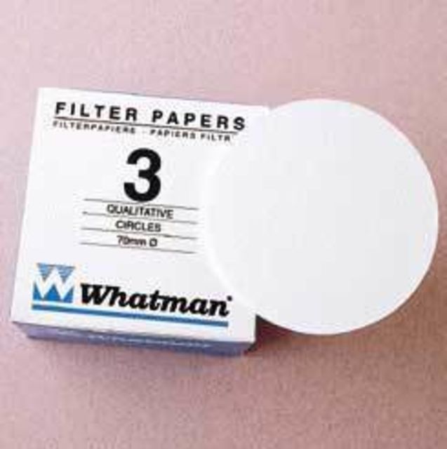 Whatman Whatman Grade No. 3 Filter Paper, Whatman 1003-110